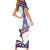 Personalized USA Athletics Short Sleeve Bodycon Dress One For All Summer Sport