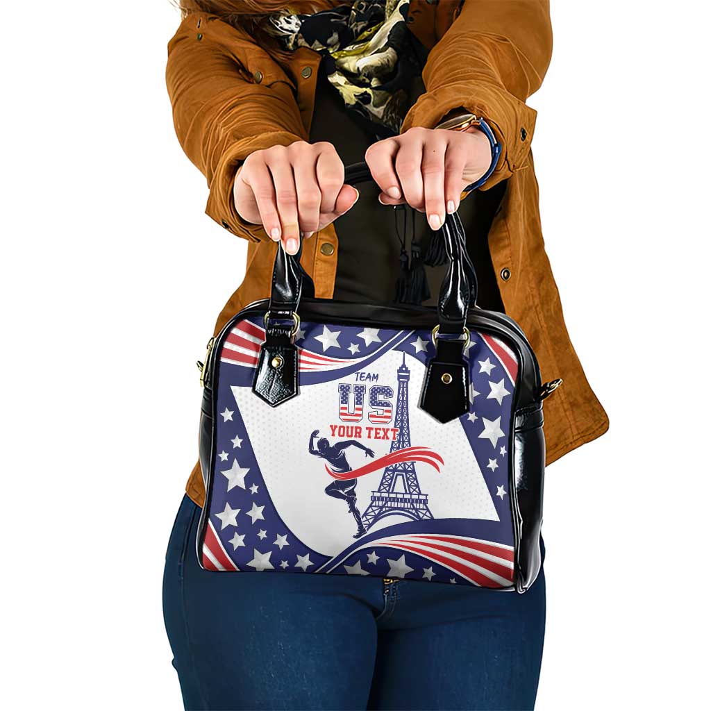 Personalized USA Athletics Shoulder Handbag One For All Summer Sport