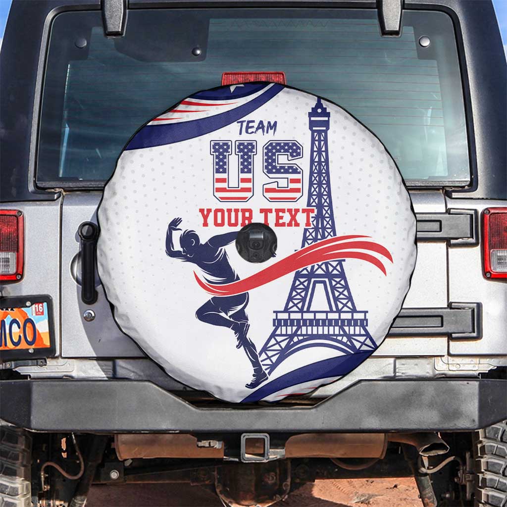 Personalized USA Athletics Spare Tire Cover One For All Summer Sport