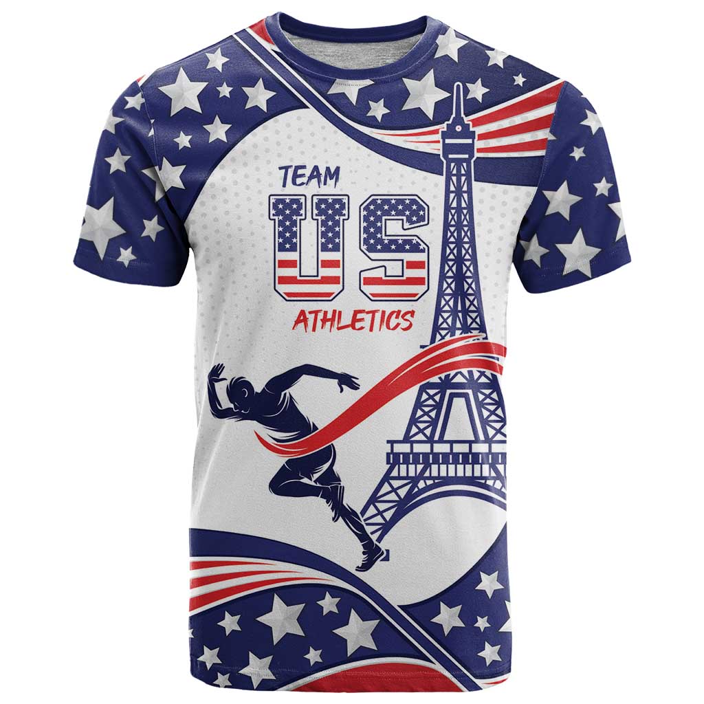 Personalized USA Athletics T Shirt One For All Summer Sport