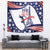 Personalized USA Athletics Tapestry One For All Summer Sport