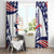 Personalized USA Athletics Window Curtain One For All Summer Sport