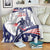 Personalized USA Basketball Blanket One For All Summer Sport