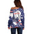 Personalized USA Basketball Off Shoulder Sweater One For All Summer Sport - Wonder Print Shop