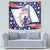 Personalized USA Basketball Tapestry One For All Summer Sport