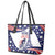 Personalized USA Cycling Leather Tote Bag One For All Summer Sport