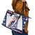 Personalized USA Cycling Leather Tote Bag One For All Summer Sport