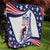 Personalized USA Cycling Quilt One For All Summer Sport