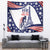 Personalized USA Cycling Tapestry One For All Summer Sport