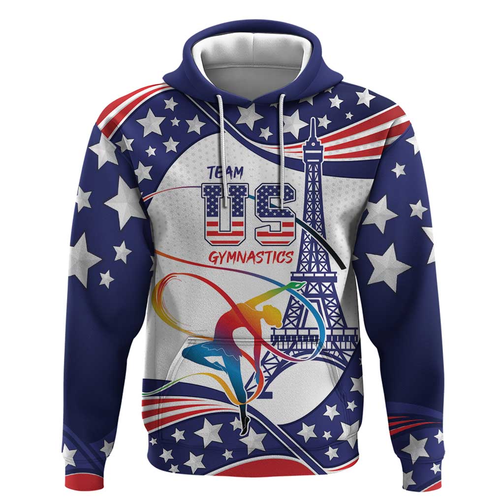 Personalized USA Gymnastics Hoodie One For All Summer Sport - Wonder Print Shop