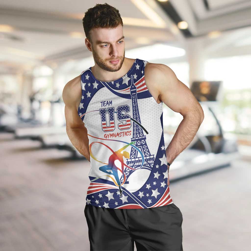 Personalized USA Gymnastics Men Tank Top One For All Summer Sport - Wonder Print Shop