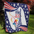 Personalized USA Gymnastics Quilt One For All Summer Sport