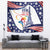 Personalized USA Gymnastics Tapestry One For All Summer Sport