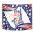 Personalized USA Gymnastics Tapestry One For All Summer Sport