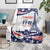 Personalized USA Swimming Blanket One For All Summer Sport