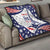 Personalized USA Swimming Quilt One For All Summer Sport