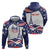 Personalized USA Swimming Zip Hoodie One For All Summer Sport - Wonder Print Shop