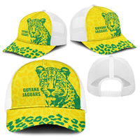 Guyana Golden Jaguars Baseball Net Cap Heritage Flame Edition - Wonder Print Shop