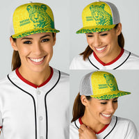 Guyana Golden Jaguars Baseball Net Cap Heritage Flame Edition - Wonder Print Shop