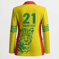 Custom Guyana Golden Jaguars Blazer Heritage Flame Edition - Wonder Print Shop