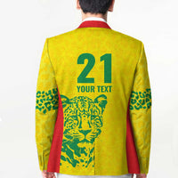 Custom Guyana Golden Jaguars Blazer Heritage Flame Edition - Wonder Print Shop