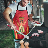 Custom Guyana Victory Run 2025 Apron Caribbean Cricket Supporter Amazon Warriors - Wonder Print Shop