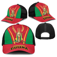 Guyana Victory Run 2025 Baseball Net Cap Caribbean Cricket Supporter Amazon Warriors - Wonder Print Shop