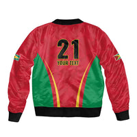 Custom Guyana Victory Run 2025 Bomber Jacket Caribbean Cricket Supporter Amazon Warriors - Wonder Print Shop