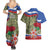 Russia Defender of The Fatherland Day Couples Matching Summer Maxi Dress and Hawaiian Shirt