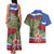 Russia Defender of The Fatherland Day Couples Matching Tank Maxi Dress and Hawaiian Shirt