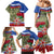 Russia Defender of The Fatherland Day Family Matching Mermaid Dress and Hawaiian Shirt