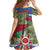 Russia Defender of The Fatherland Day Family Matching Off Shoulder Maxi Dress and Hawaiian Shirt