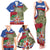 Russia Defender of The Fatherland Day Family Matching Tank Maxi Dress and Hawaiian Shirt