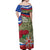 Russia Defender of The Fatherland Day Off Shoulder Maxi Dress