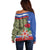 Russia Defender of The Fatherland Day Off Shoulder Sweater