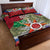 Russia Defender of The Fatherland Day Quilt Bed Set