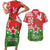 Belarus Defender of The Fatherland Day Couples Matching Short Sleeve Bodycon Dress and Hawaiian Shirt