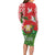 Belarus Defender of The Fatherland Day Family Matching Long Sleeve Bodycon Dress and Hawaiian Shirt