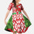 Belarus Defender of The Fatherland Day Family Matching Off Shoulder Maxi Dress and Hawaiian Shirt