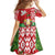 Belarus Defender of The Fatherland Day Family Matching Off Shoulder Maxi Dress and Hawaiian Shirt