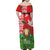 Belarus Defender of The Fatherland Day Family Matching Off Shoulder Maxi Dress and Hawaiian Shirt