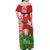 Belarus Defender of The Fatherland Day Off Shoulder Maxi Dress