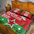 Belarus Defender of The Fatherland Day Quilt Bed Set