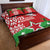 Belarus Defender of The Fatherland Day Quilt Bed Set