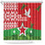 Belarus Defender of The Fatherland Day Shower Curtain