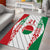 Belarus Football Custom Area Rug Rushnyk Pattern