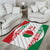 Belarus Football Custom Area Rug Rushnyk Pattern