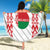 Belarus Football Custom Beach Blanket Rushnyk Pattern