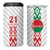 Belarus Football Custom 4 in 1 Can Cooler Tumbler Rushnyk Pattern