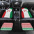 Belarus Football Custom Car Mats Rushnyk Pattern